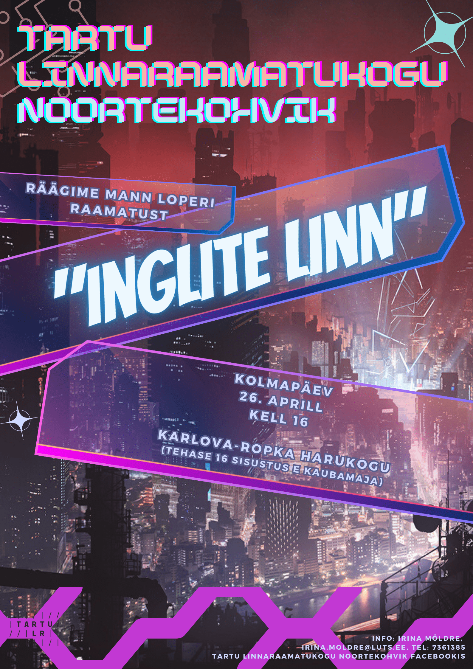 noortekohviku plakat inglite linn