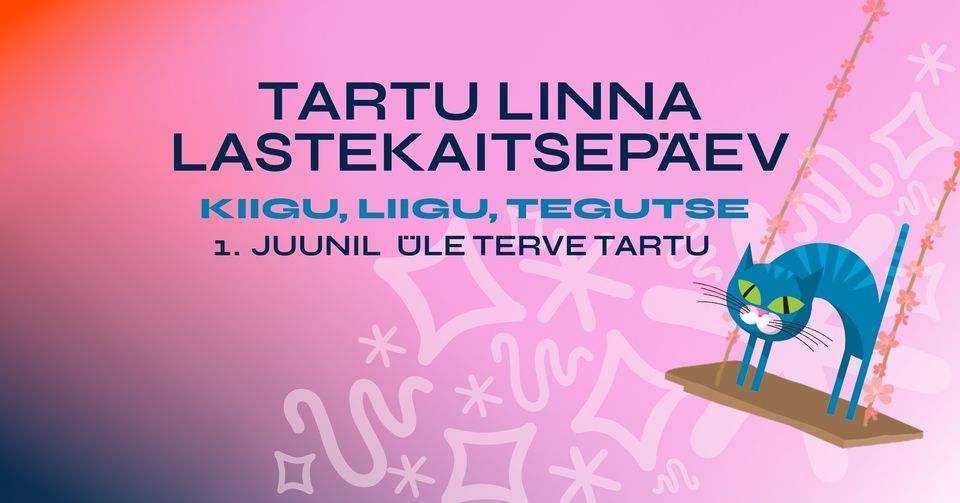 Tartu lastekaitsepäeva plakat