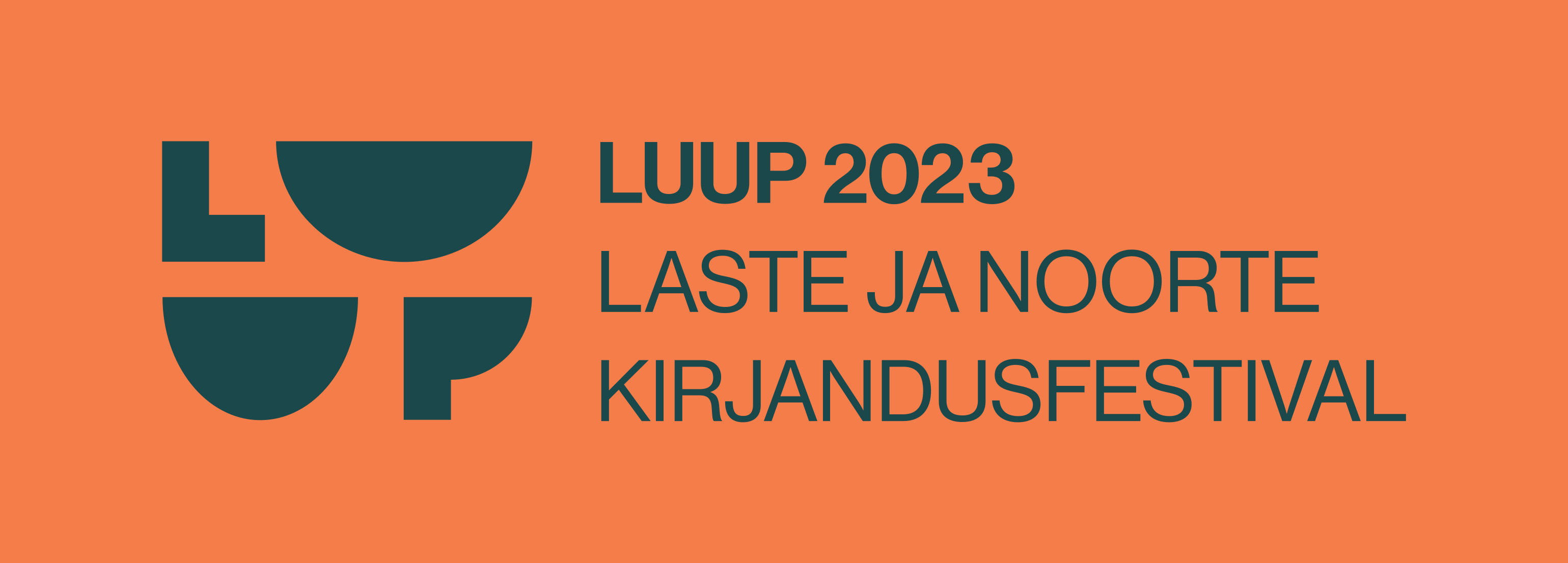 laste ja noorte kirjandusfestival luup logo