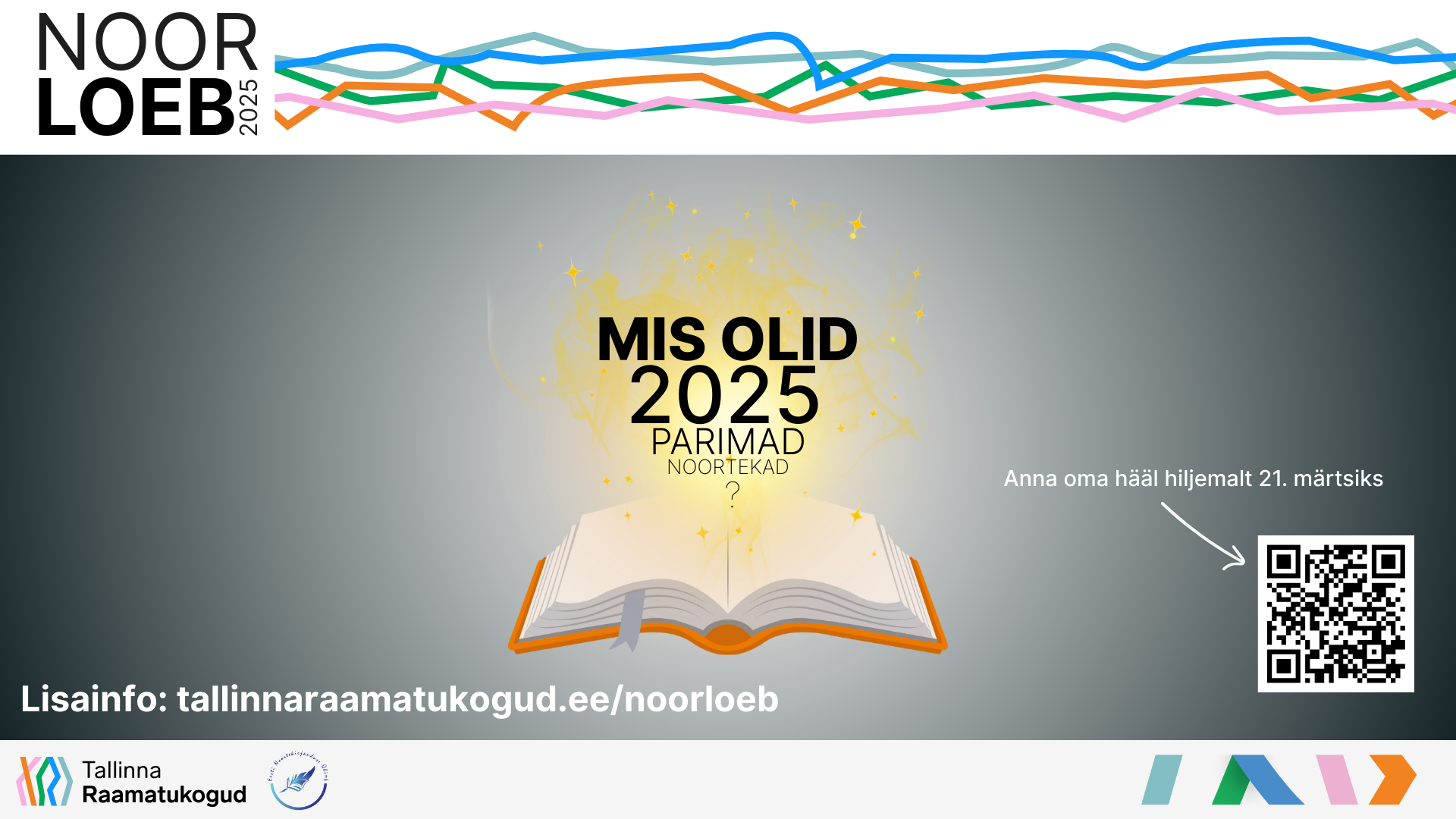 "Noor loeb" 2025 noorteraamatute hääletu