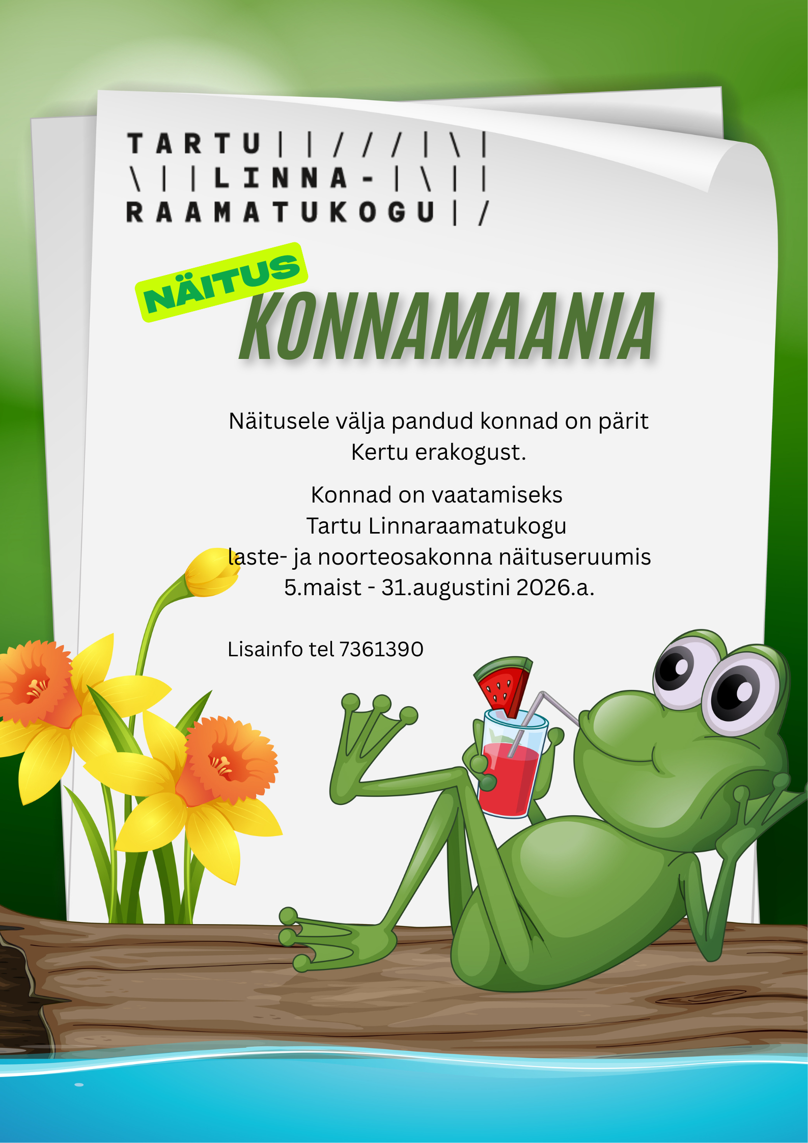 Näitus Konnamaania Konnamaania